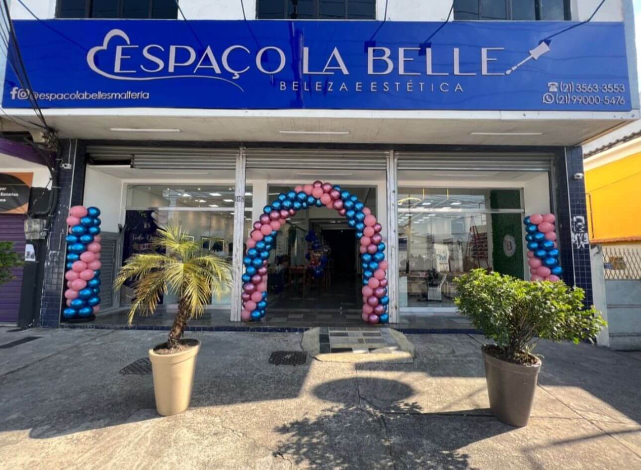 Trabalho realizado no Espaço La Belle